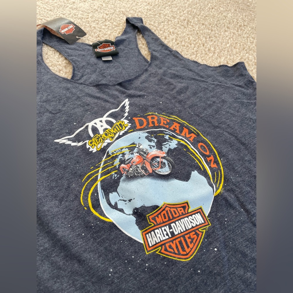 Limited Edition Harley-Davidson Aerosmith Tank-top